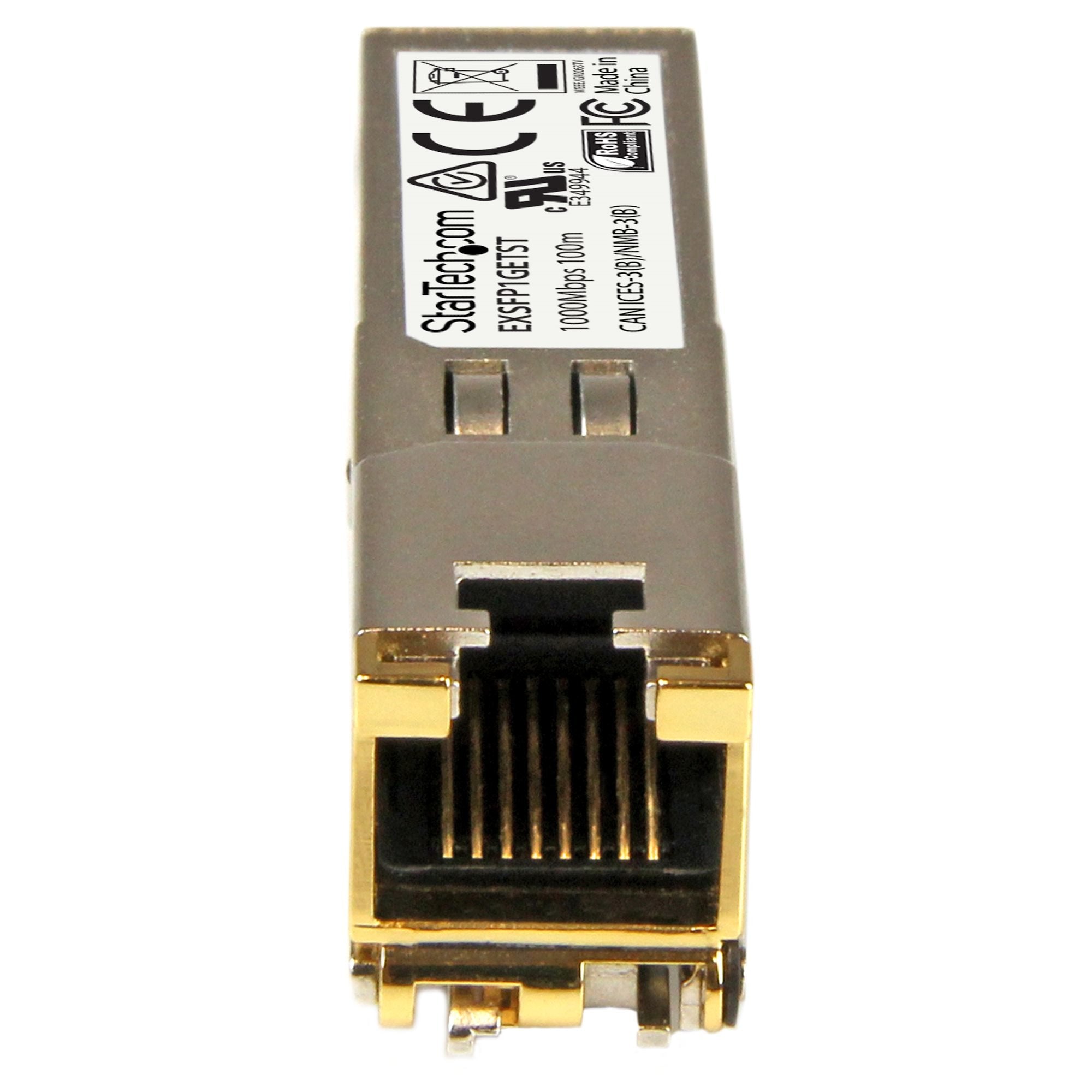 Startech Sfp Cobre 1gb Rj45 100m