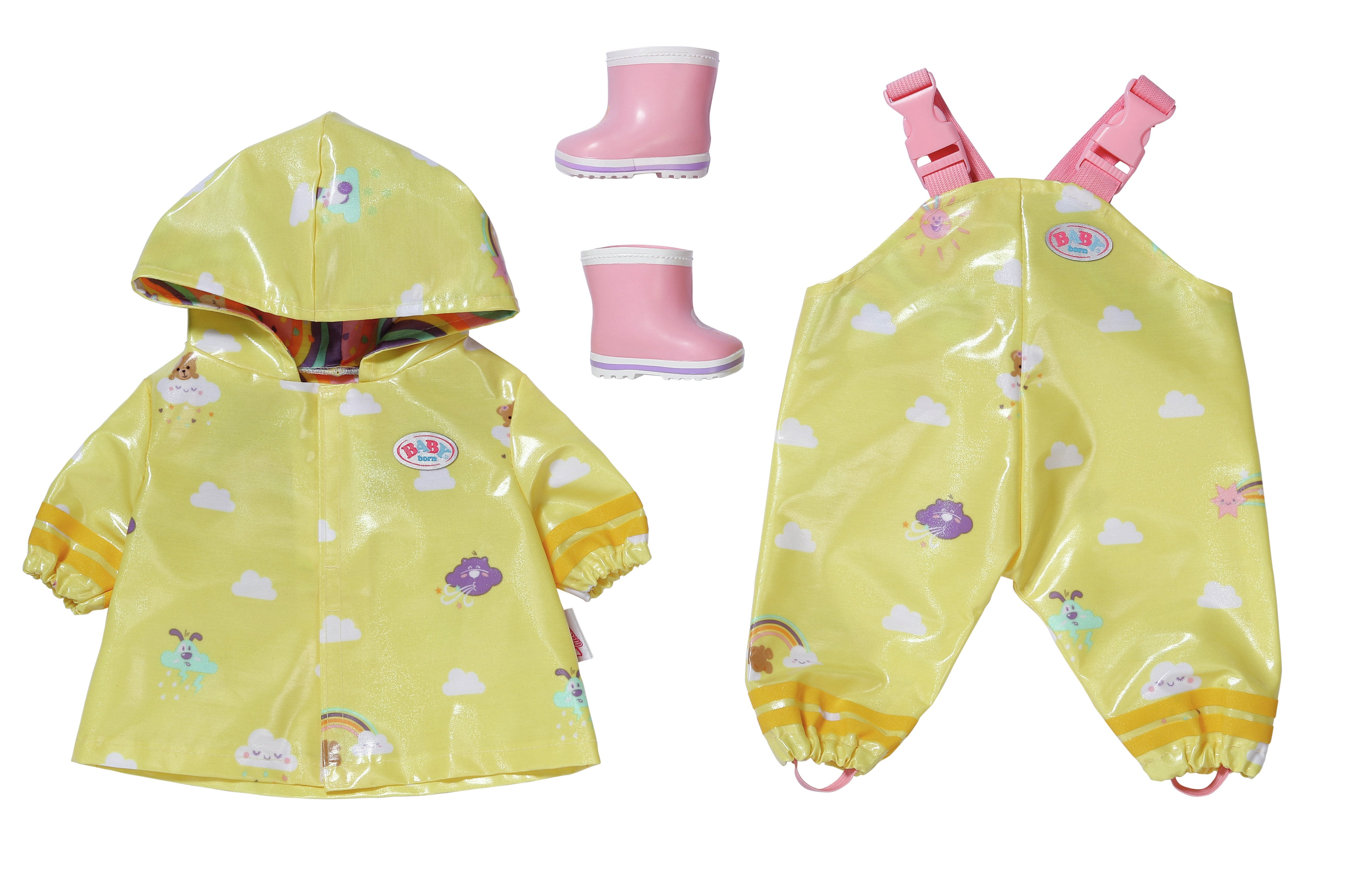 Zapf Creation Baby Born® Deluxe Regen Outfit 43cm, 836460
