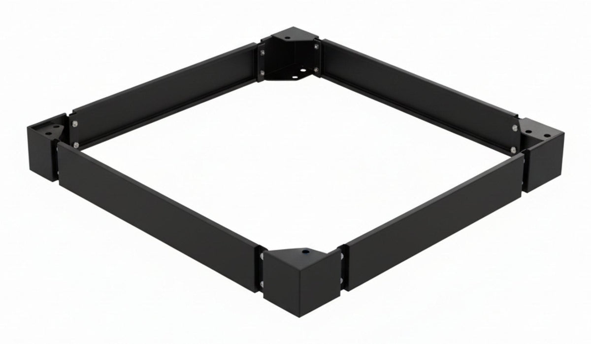 Efb Pel Zócalo Fr 800x800mm, H=100mm, Voll, Ral9005