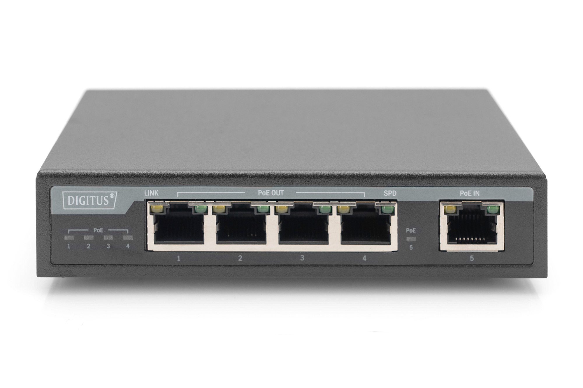 Digitus 4 Port Gigabit 4ppoe Extender, 802.3at, 60 W