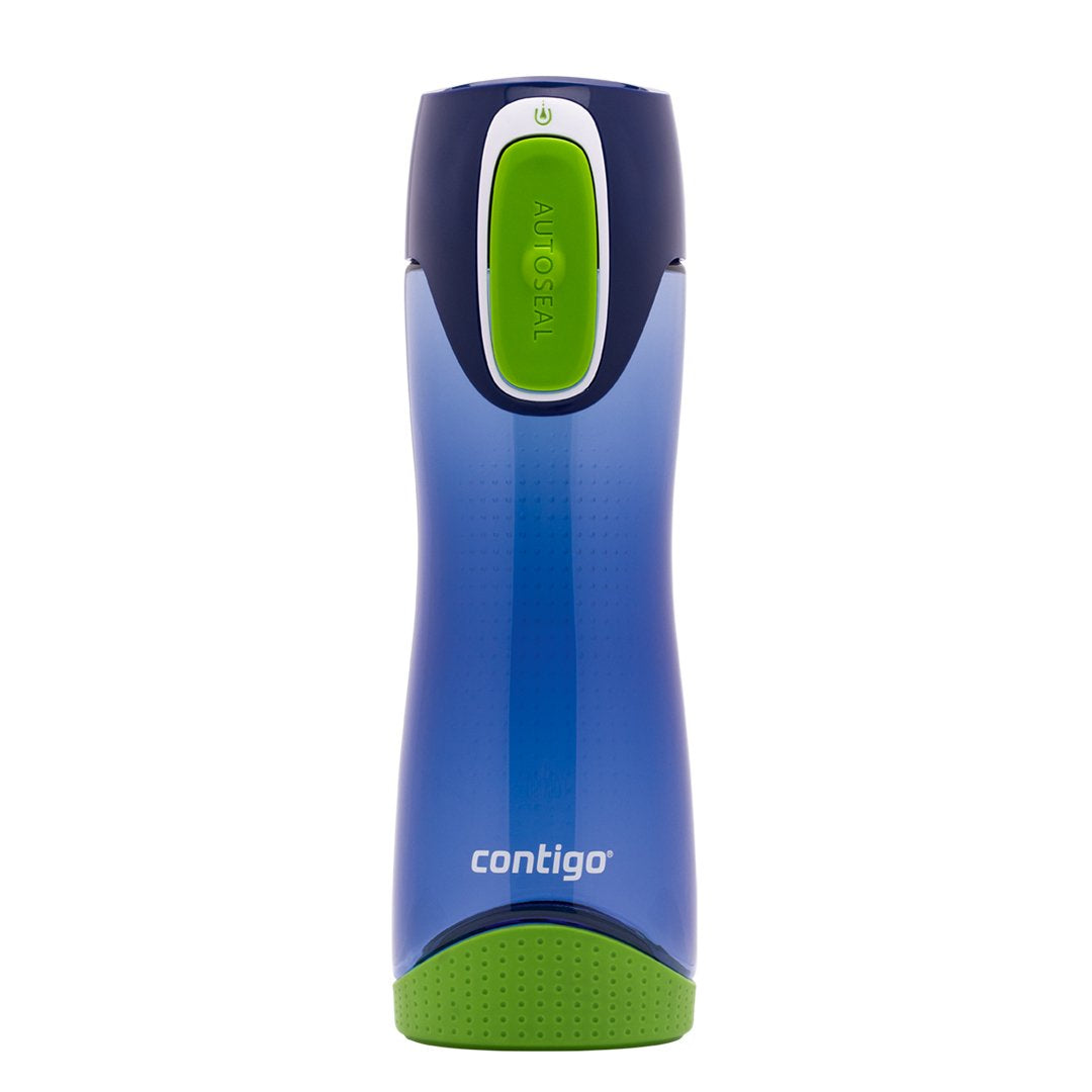 Botella Contigo Swish , Uso Diario, Fitness, Senderismo, Deportes 500 Ml Polipropileno (Pp) Azul