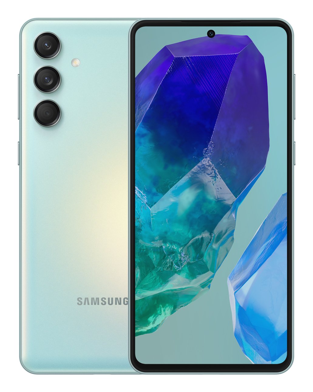 EAN 8806095551197 - Samsung Galaxy M55 5G 17 cm (6.7") Ranura híbrida Dual SIM USB Tipo C 8 GB 256 GB 5000 mAh Verde claro imagen 2