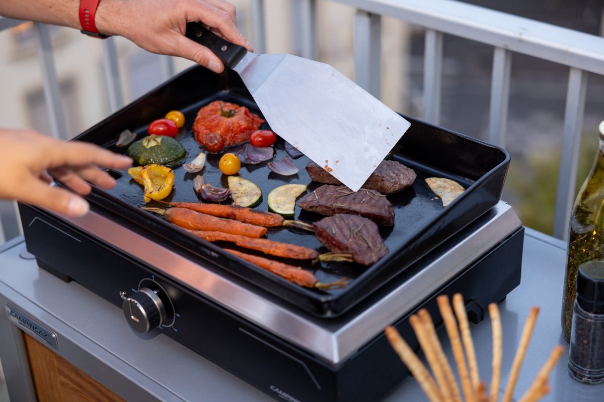 Campingaz Plancha Electric 1 Xd Parrilla Eléctrica De Contacto