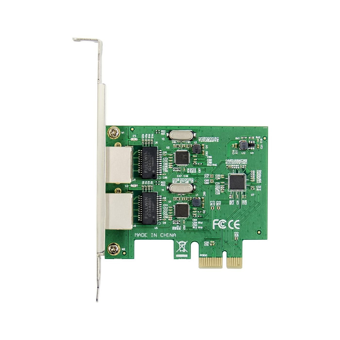 Pci-E 8111f Dual-Rj45 Gigabit - Ethernet Nic - Warranty: 12m