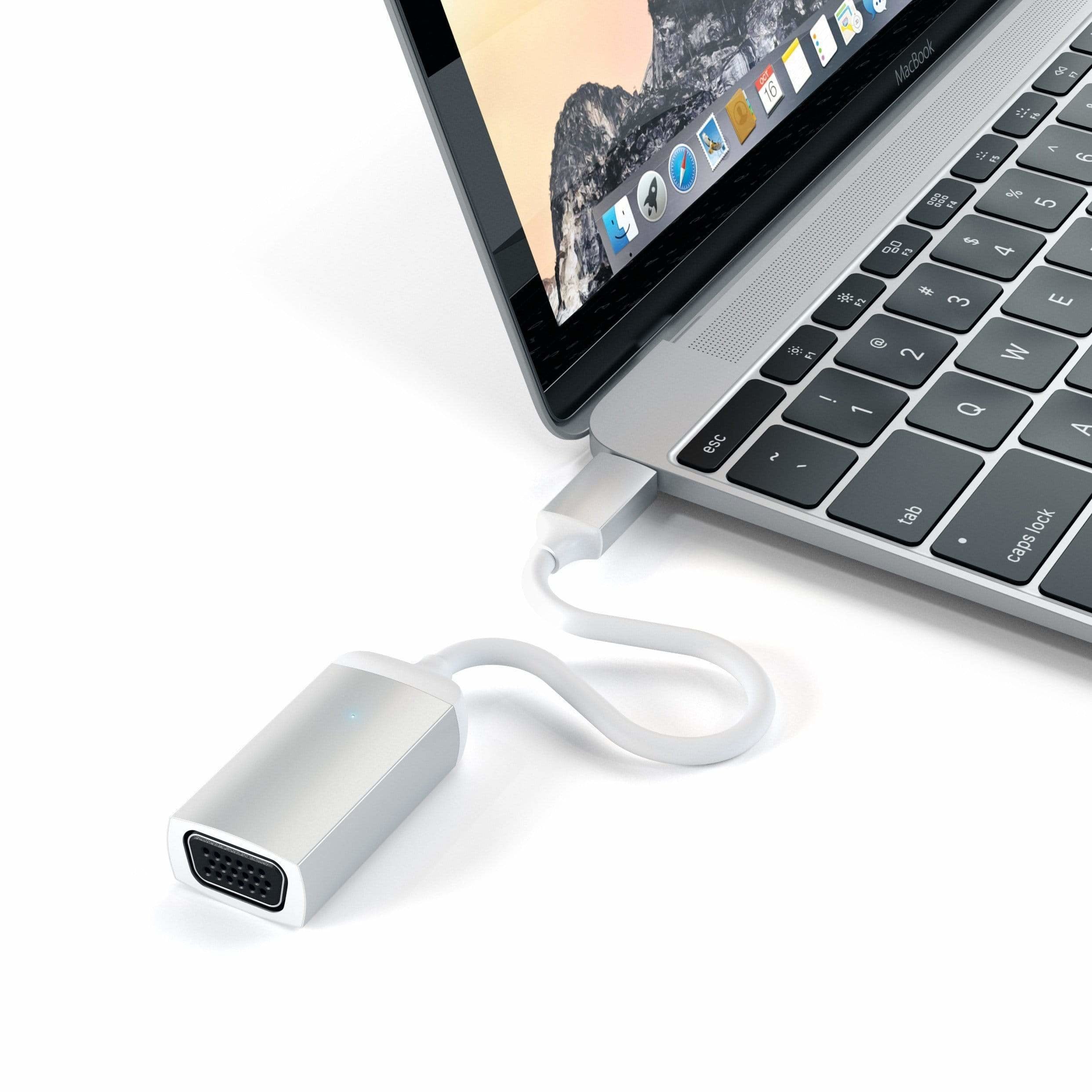 Satechi Type-C To Vga Adapter Silver