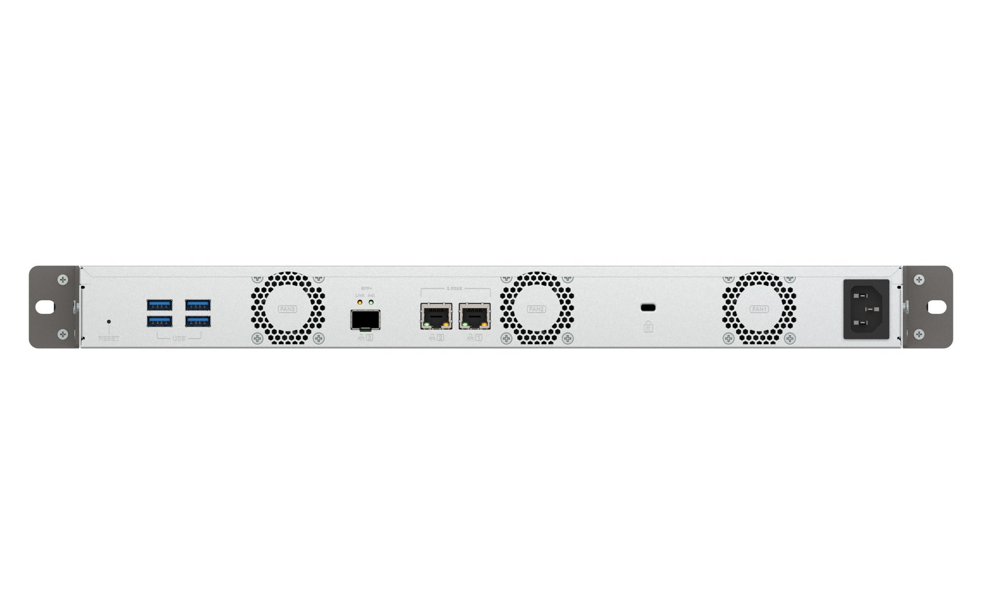 Nas Rack Compacto De 4 Bahias Con 10gbe Sfp+  Doble 2.5gbe Y Cpu Arm