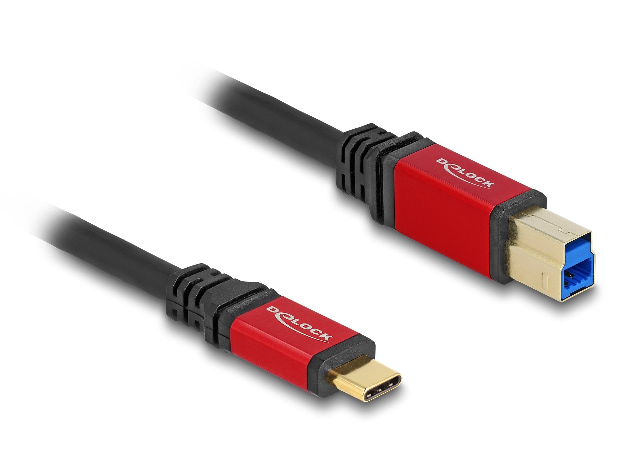 Delock 80614 Cable Usb 5 Gbps Usb Type-C Macho A Usb Tipo-B Macho 3 M Rojo Metal