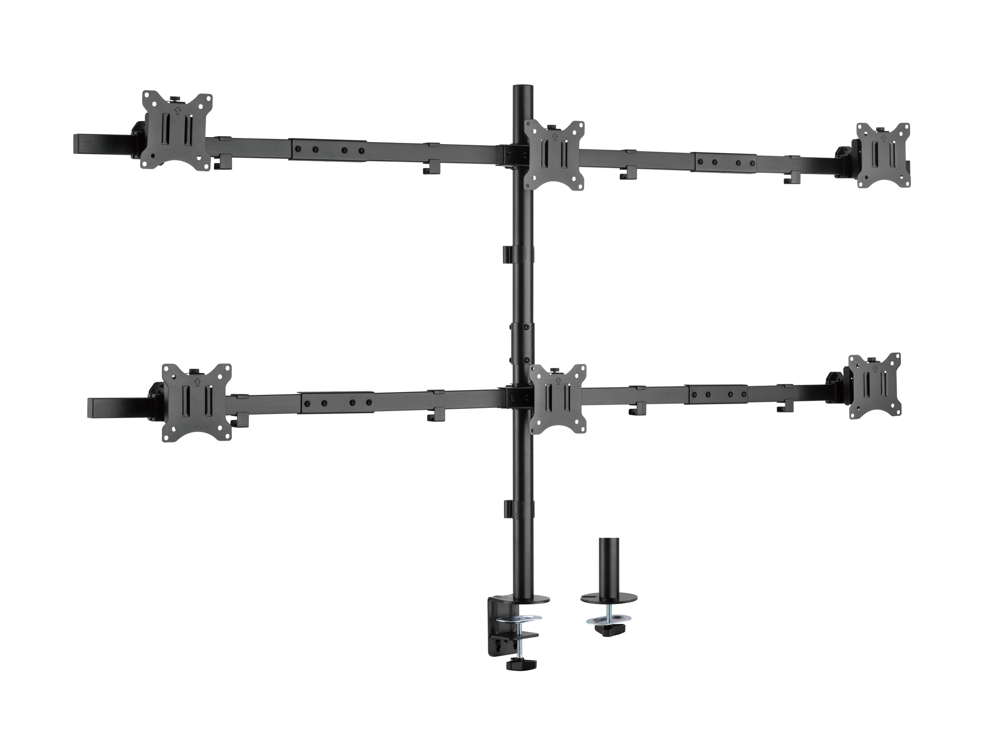 Soporte De Mesa Equip 650160 Para 6 Monitores De 17-32 Max. 7kg Por Pantalla Max.Vesa 100x100