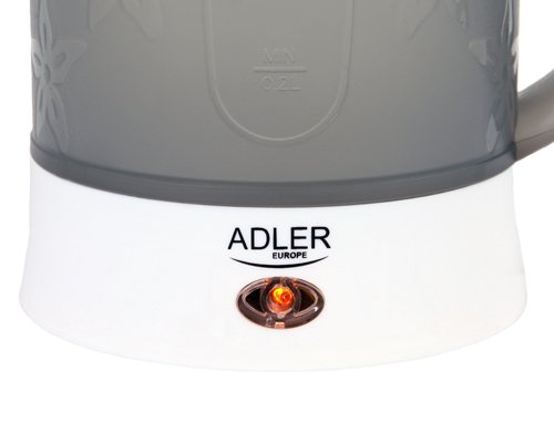 Hervidor Eléctrico Adler Ad 1268 0,6 L Gris 600 W