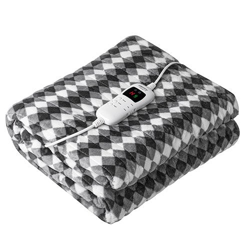 EAN 5905575903563 - Camry Premium CR 7442 manta eléctrica y almohadilla 120 W Gris, Blanco Vellón imagen 1