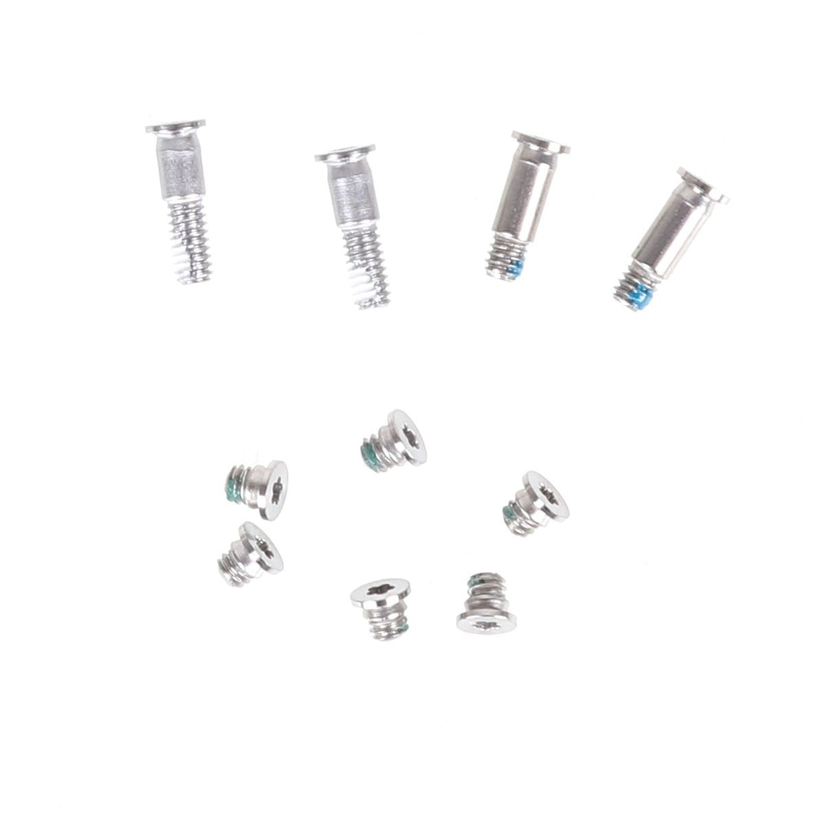 Tornillos De Carcasa Inferior Para Portátil Macbook 2018 Air 13.3 "A1932 / A2179 / A2337 10Pcs / Set Plata