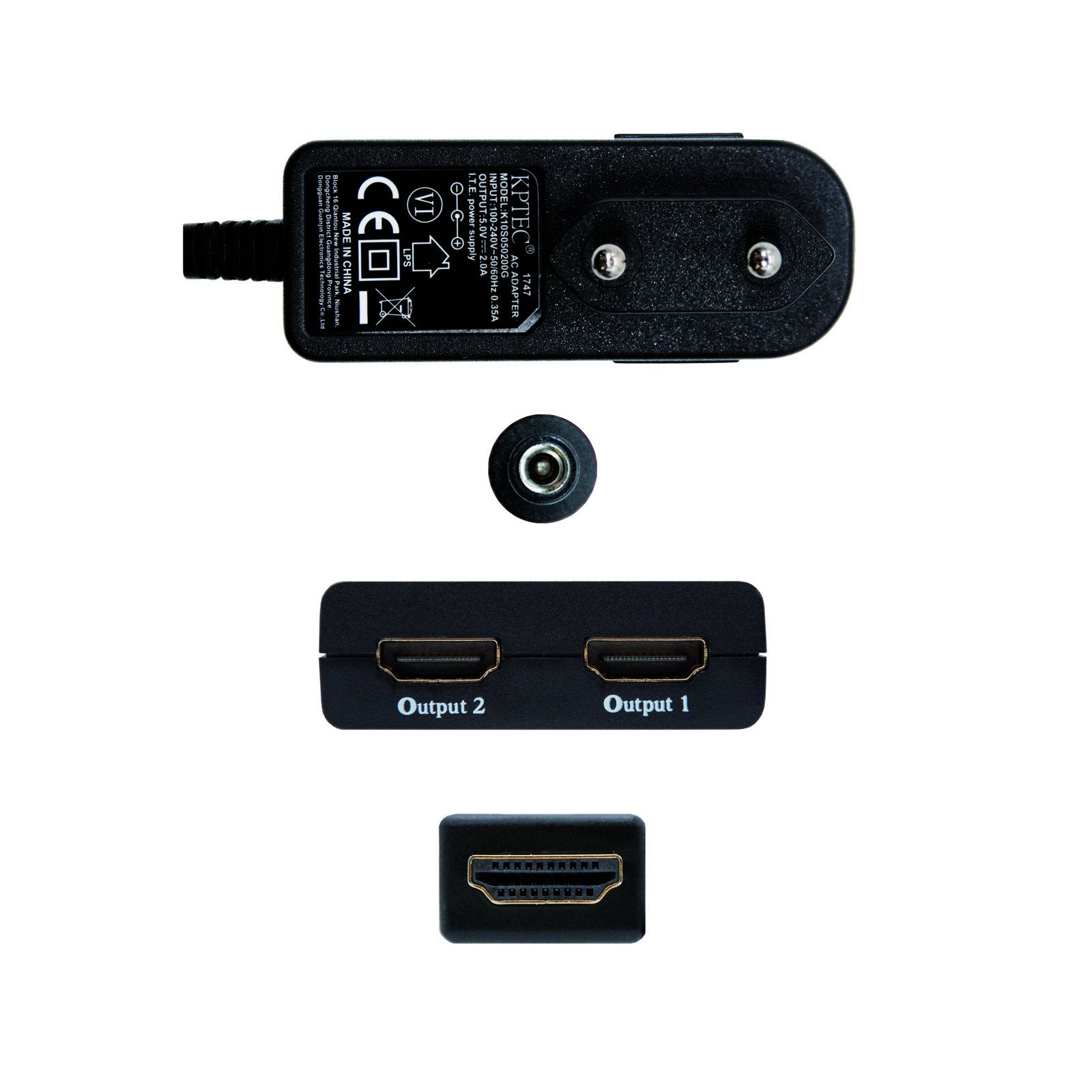 EAN 8433281006607 - Nanocable 10.25.3502 divisor de video 2x HDMI imagen 3