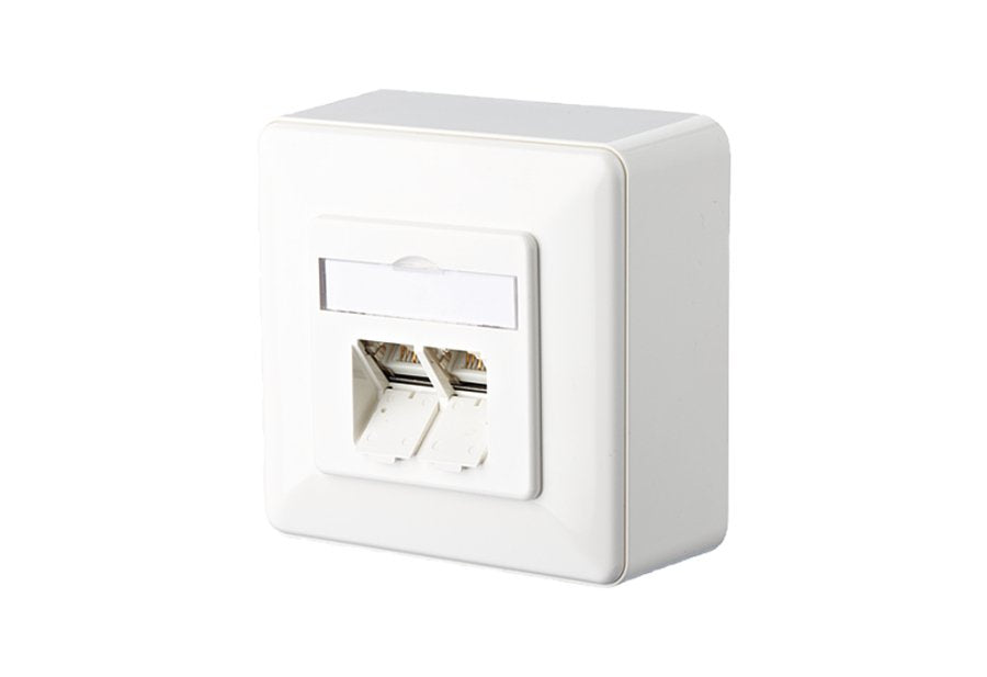 Btr Netcom 1307380002-I Toma De Corriente Rj-45 Blanco