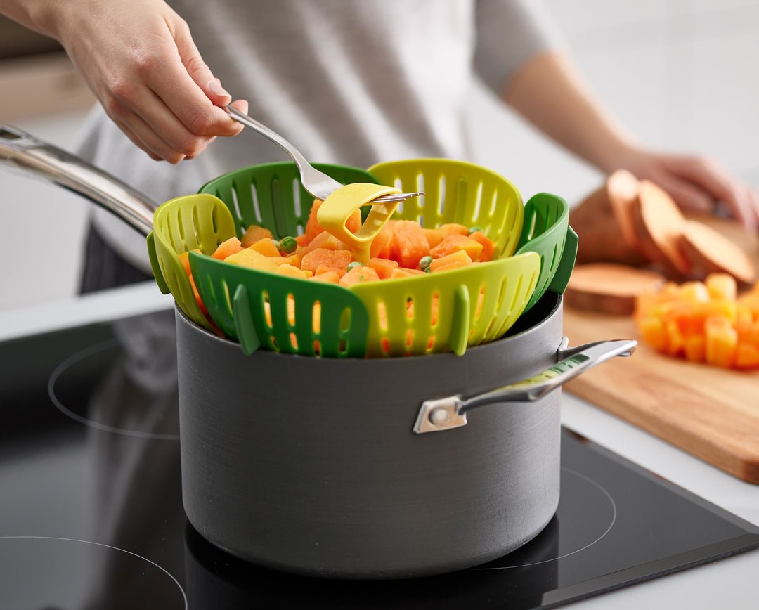 Joseph Joseph Bloom Steamer Basket Green