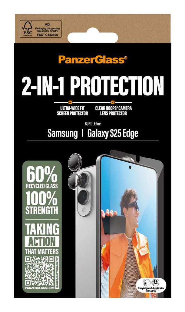 EAN 5715685025594 - PanzerGlass PG34438 protector de pantalla o trasero para teléfono móvil Samsung 1 pieza(s) imagen 2