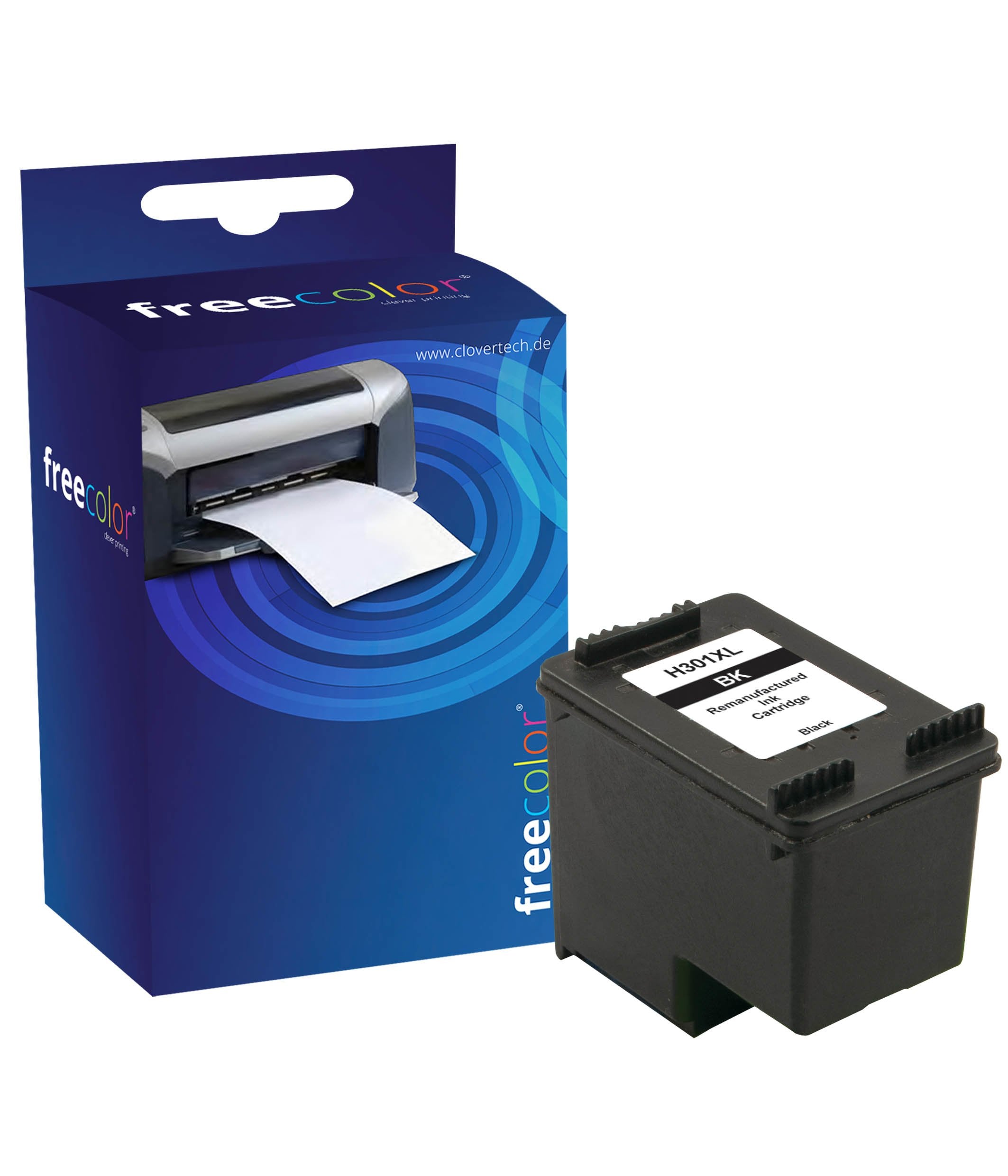 EAN 4033776208185 - Freecolor HP563EE-INK-FRC cartucho de tinta 1 pieza(s) Negro imagen 1