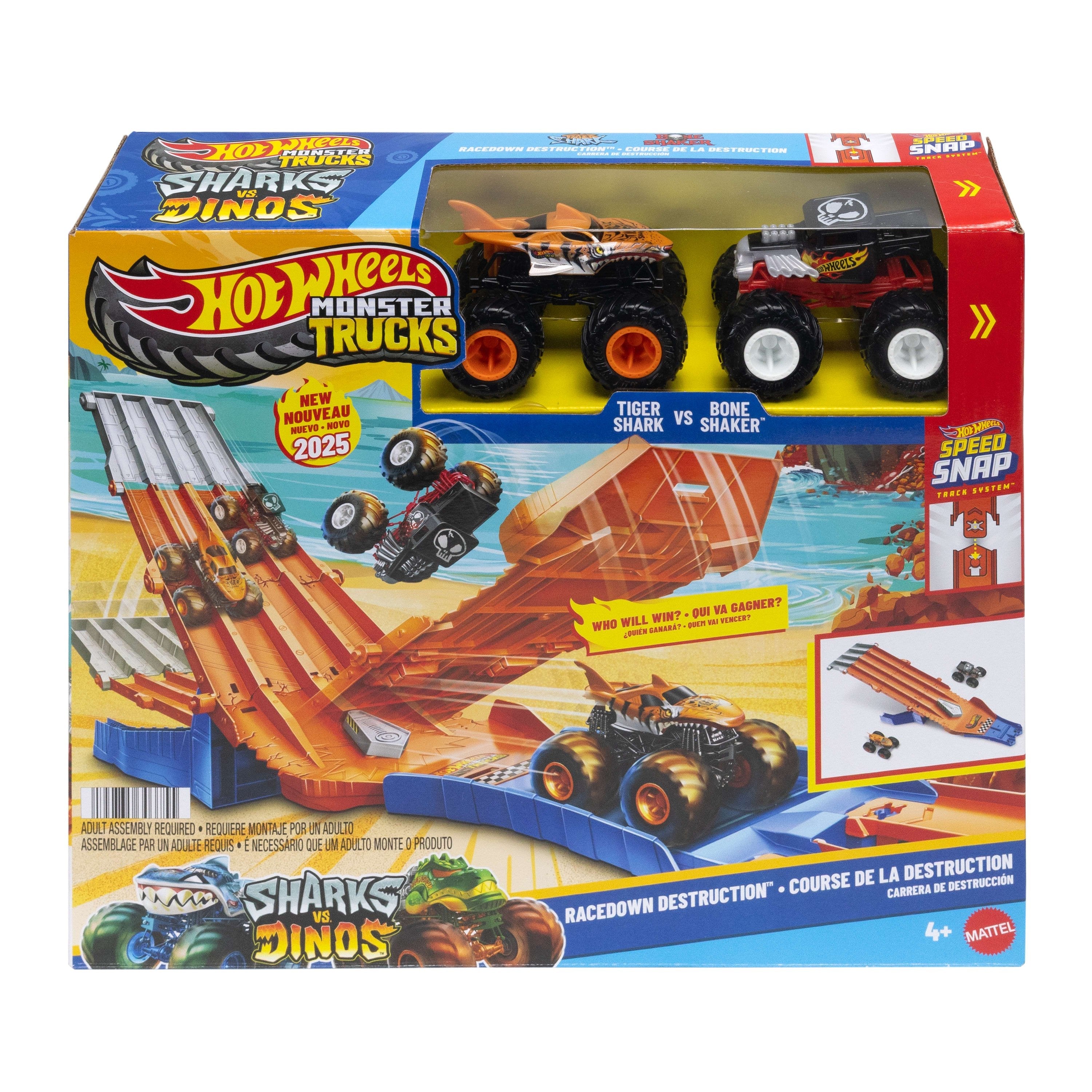 Tor Samochodowy Monster Truck Wyscig Z Demolka