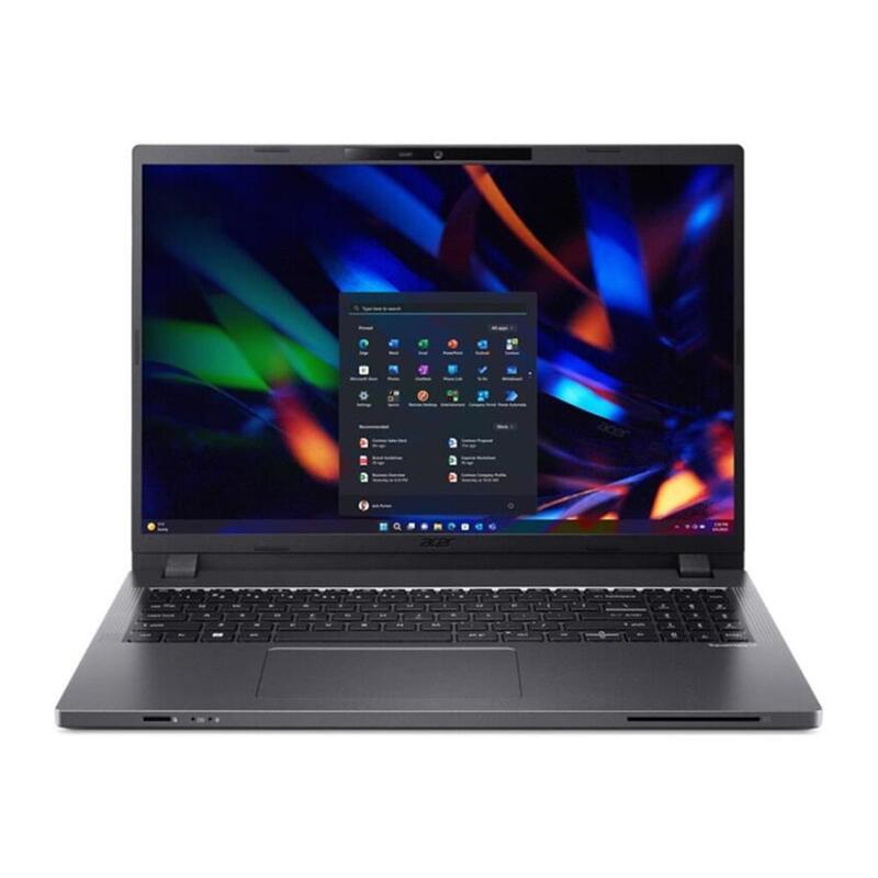 Portátil  Acer Travelmate P2 16 Tmp216-51-G2-Tco   I7 1355u / Hasta 5 Ghz Win 11 Pro Iris Xe Graphics De Intel 16 Gb Ram 512 Gb Ssd Nvme 16" Ips 1920 X 1200 Gigabit Ethernet Wi-Fi 6e Bluetooth Gris M