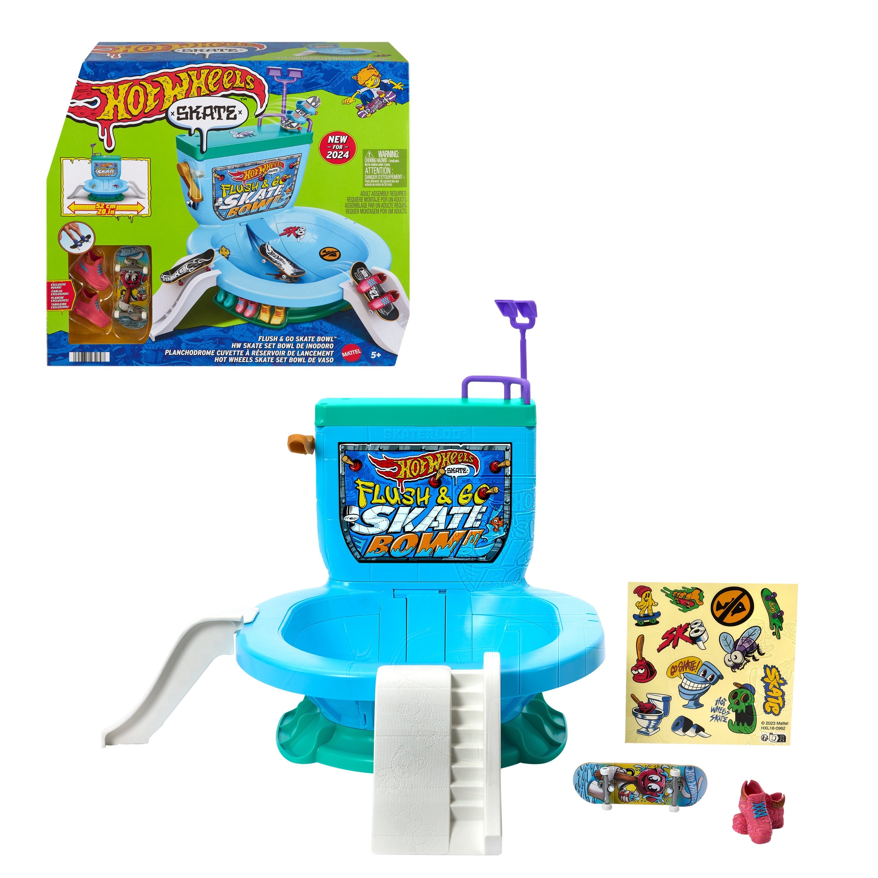 EAN 0194735232697 - Hot Wheels Skate HXL16 juego y juguete de habilidad/activo Conjunto de iniciación para monopatín de dedos imagen 1