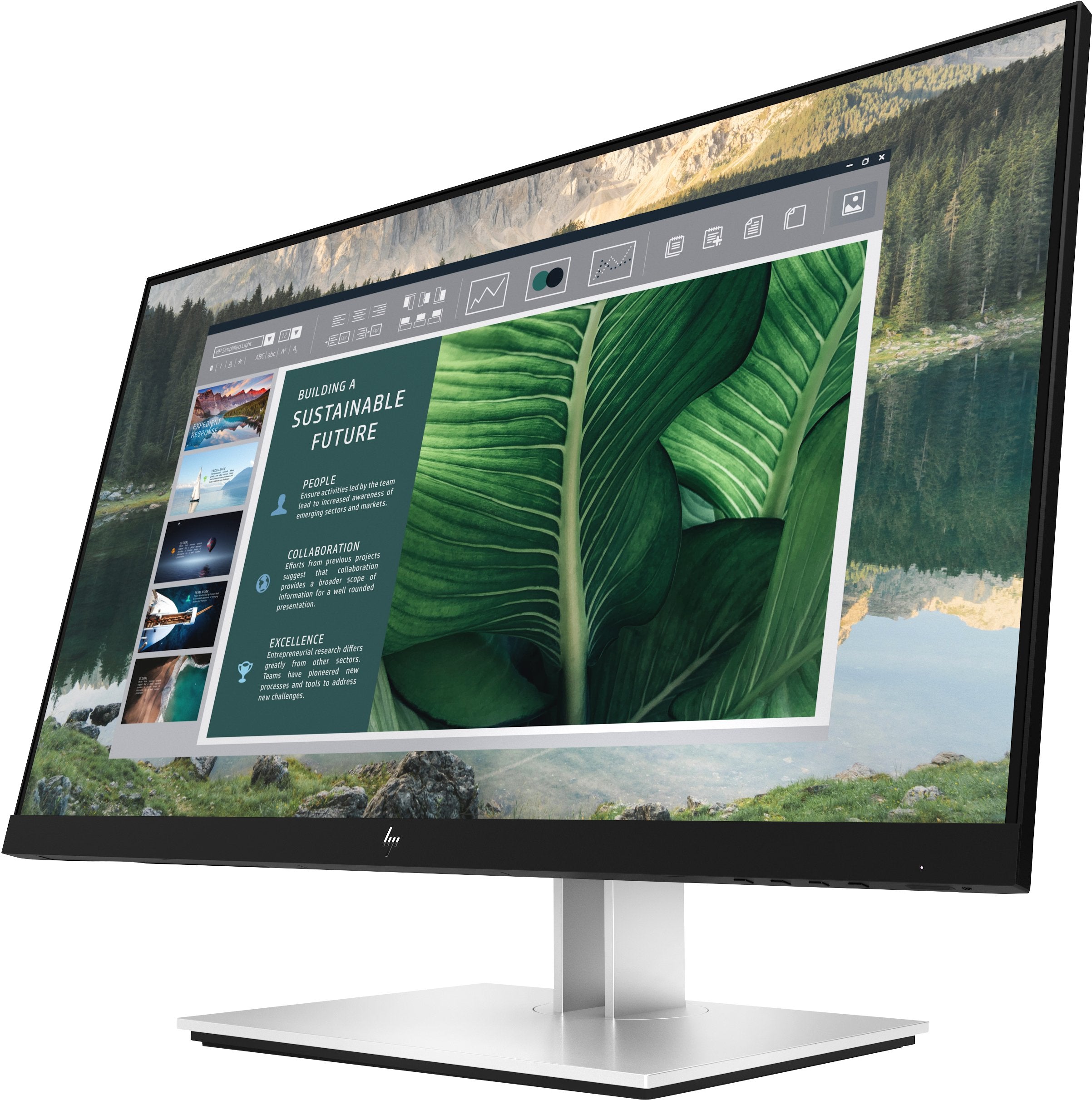 Monitor Hp E24u G4 23.8" Ips Fhd 16:9 1000:1 250cd/M2 5ms Hdmi Dp Usb-C Usb Hub
