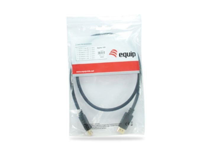 Equip Displayport 1.4 St/St 5.0m 8k/60hz Komp.Hdcp Schwarz
