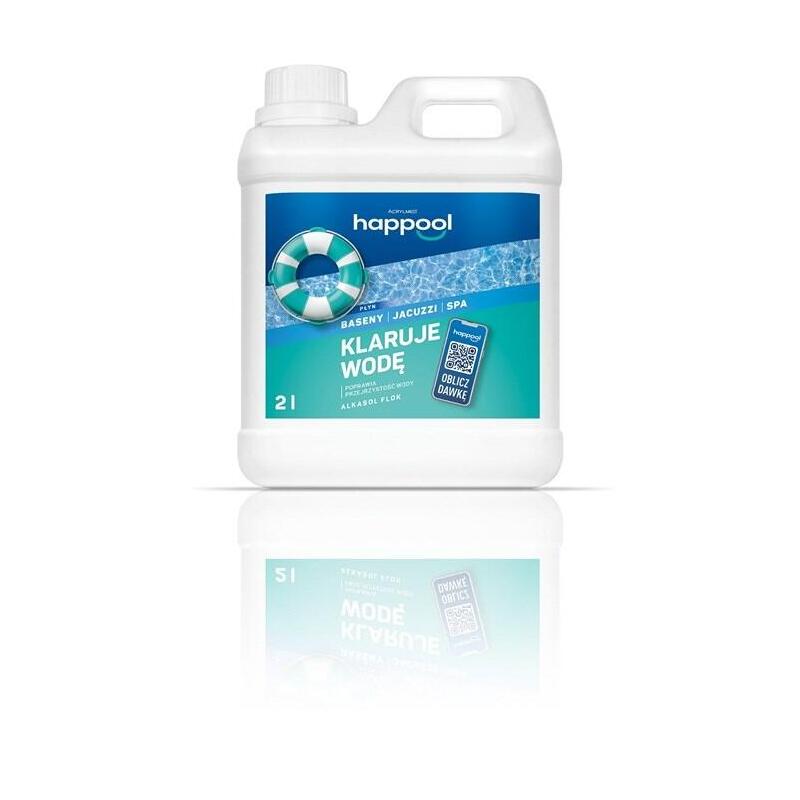 Acrylmed Alkasol Flok Líquido Para Eliminar Sedimentos Turbios, 2 L
