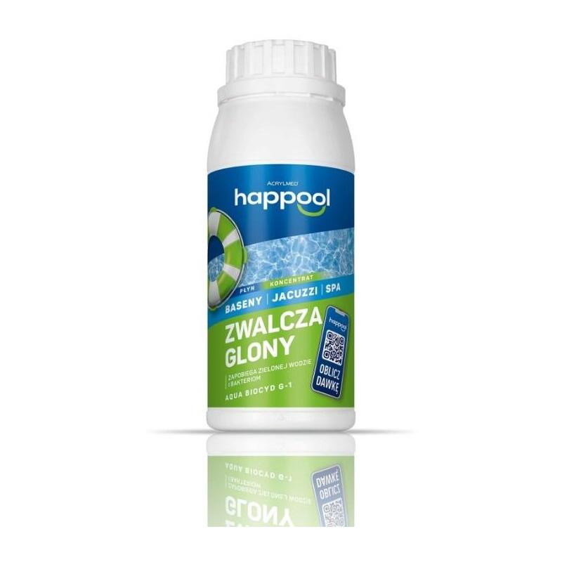 Acrylmed Biocid G-1 Concentrado Para Combatir Las Algas, 0,5 L