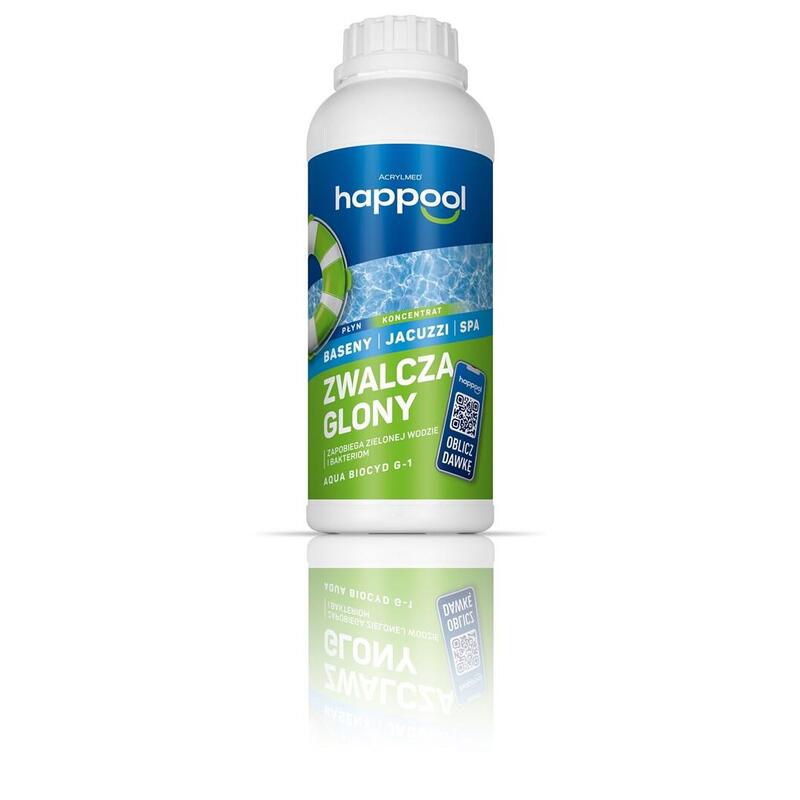 Acrylmed Biocid G-1 Concentrado Para Combatir Las Algas, 1 L