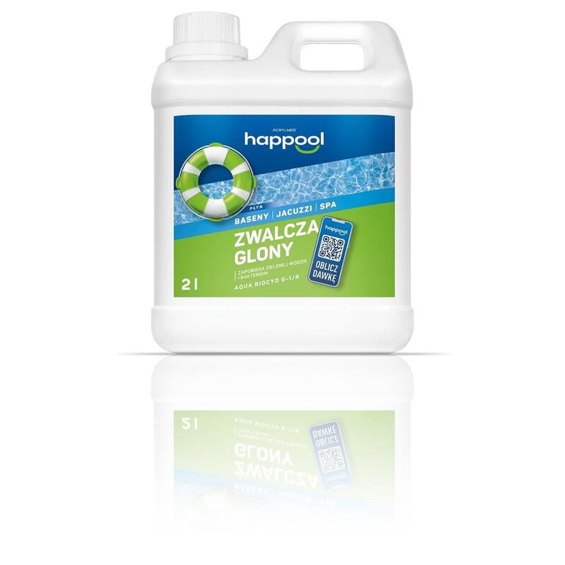 Acrylmed Biocid G-1/R Concentrado Para Combatir Las Algas 2 L