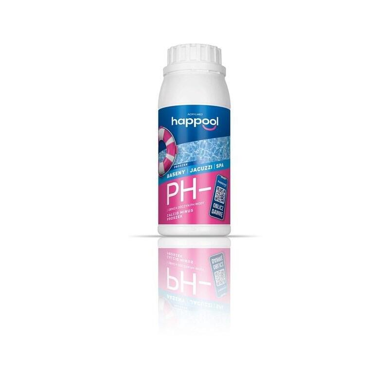 Acrylmed Calcid Minus Polvo Para Reducir El Nivel De Ph Del Agua, 0,5 Kg