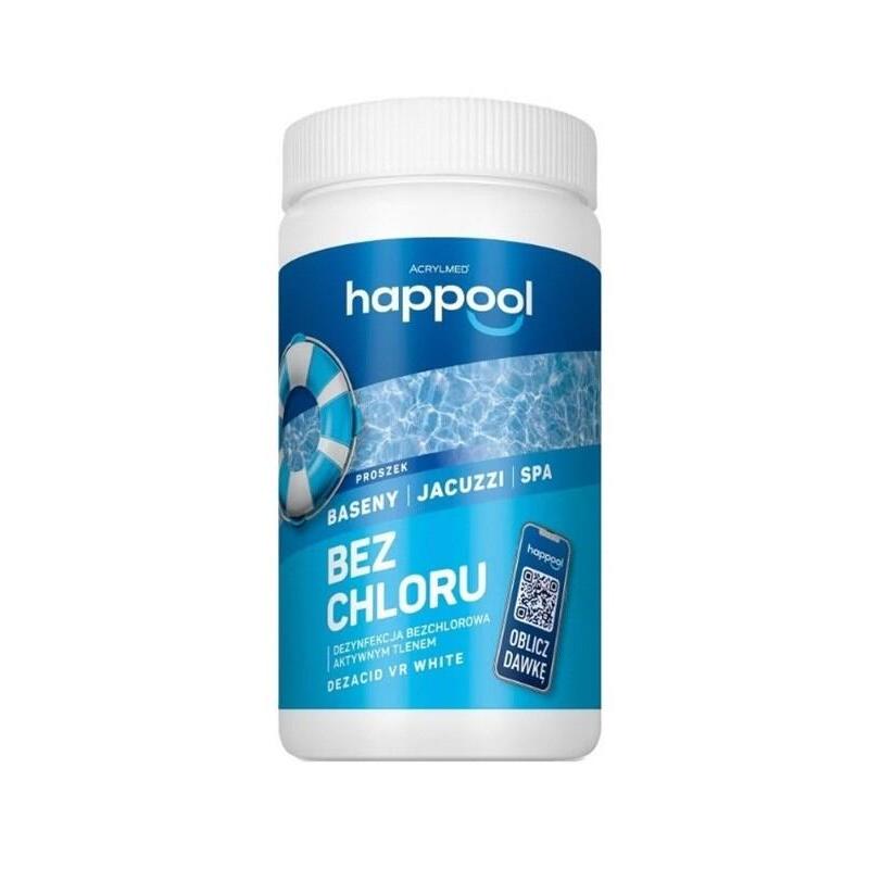 Acrylmed Dezacid Vr White Granulado Para La Desinfección Aeróbica Del Agua, 100 G