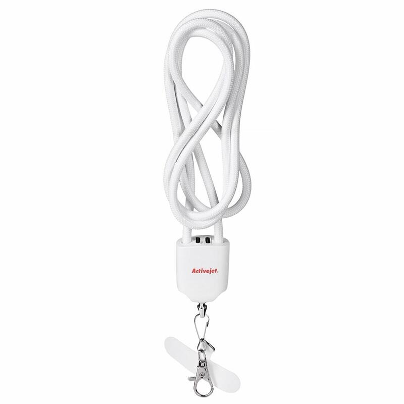 Activejet 5901443391951 Cable Usb Usb 2.0 1,25 M Usb A Usb C/Lightning Blanco
