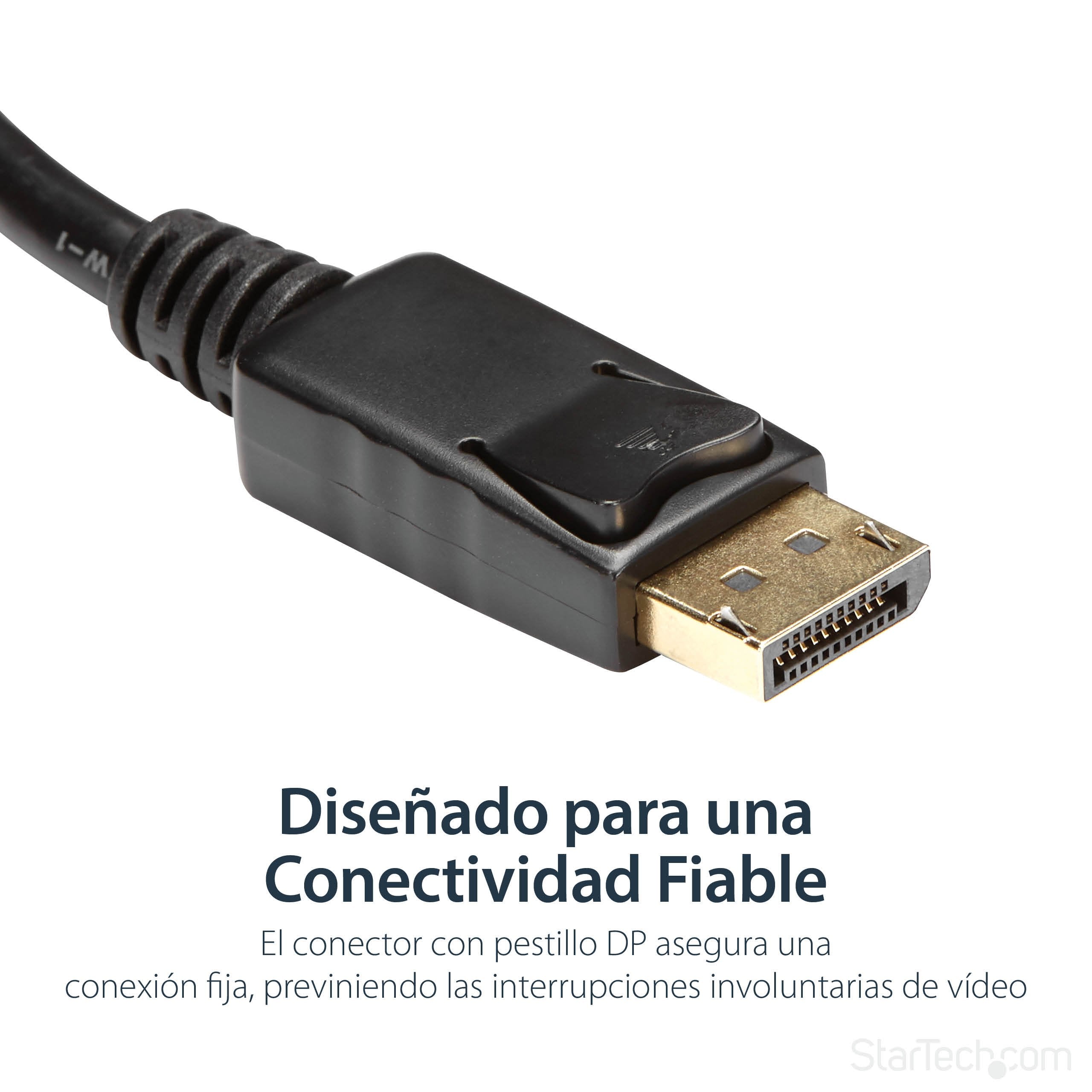 EAN 0065030836876 - StarTech.com DP2HDMI2 adaptador de cable de vídeo 0,21 m Negro imagen 9