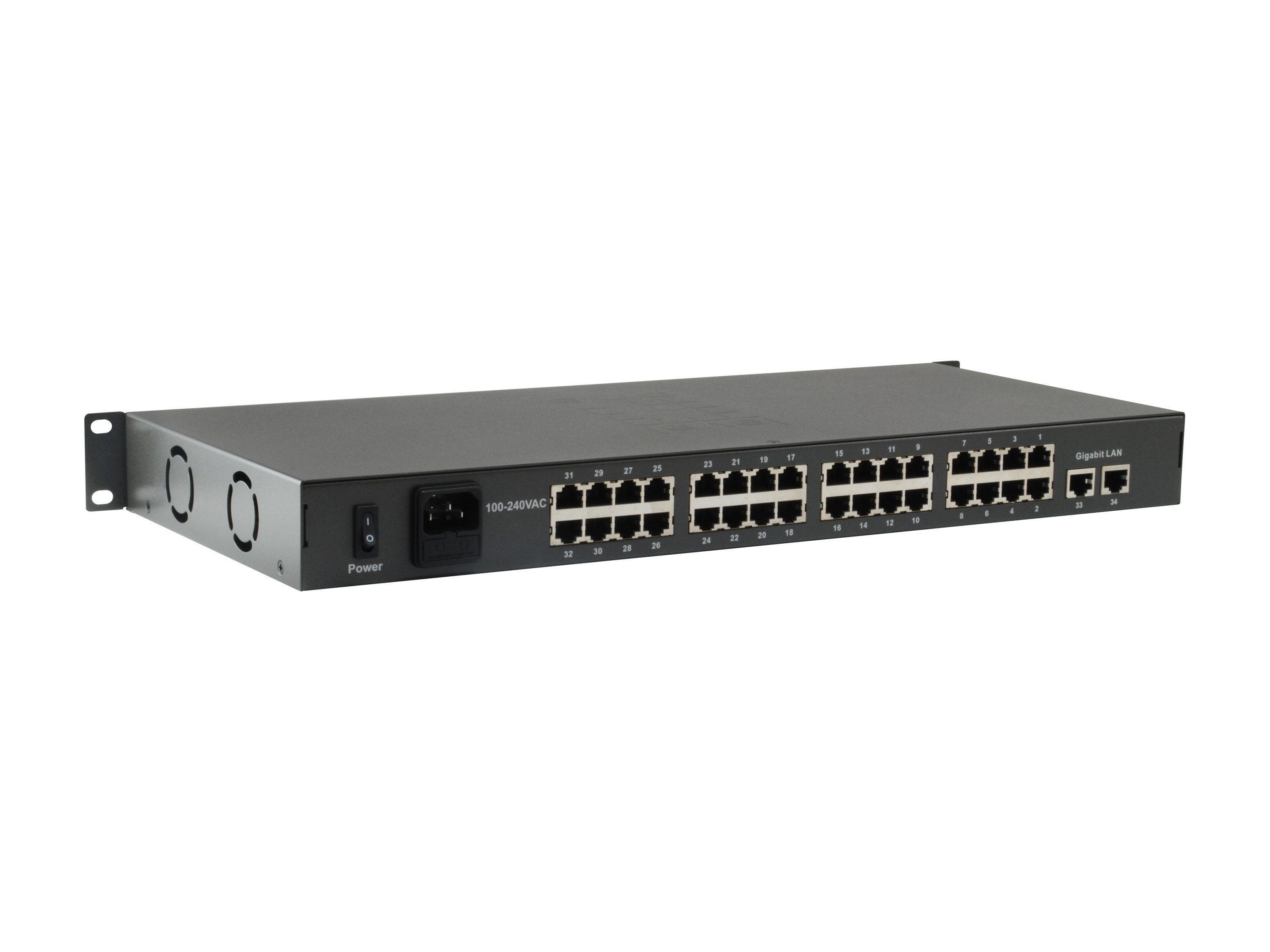 EAN 4015867203279 - LevelOne FGP-3400W630 switch No administrado Fast Ethernet (10/100) Energía sobre Ethernet (PoE) Negro imagen 6