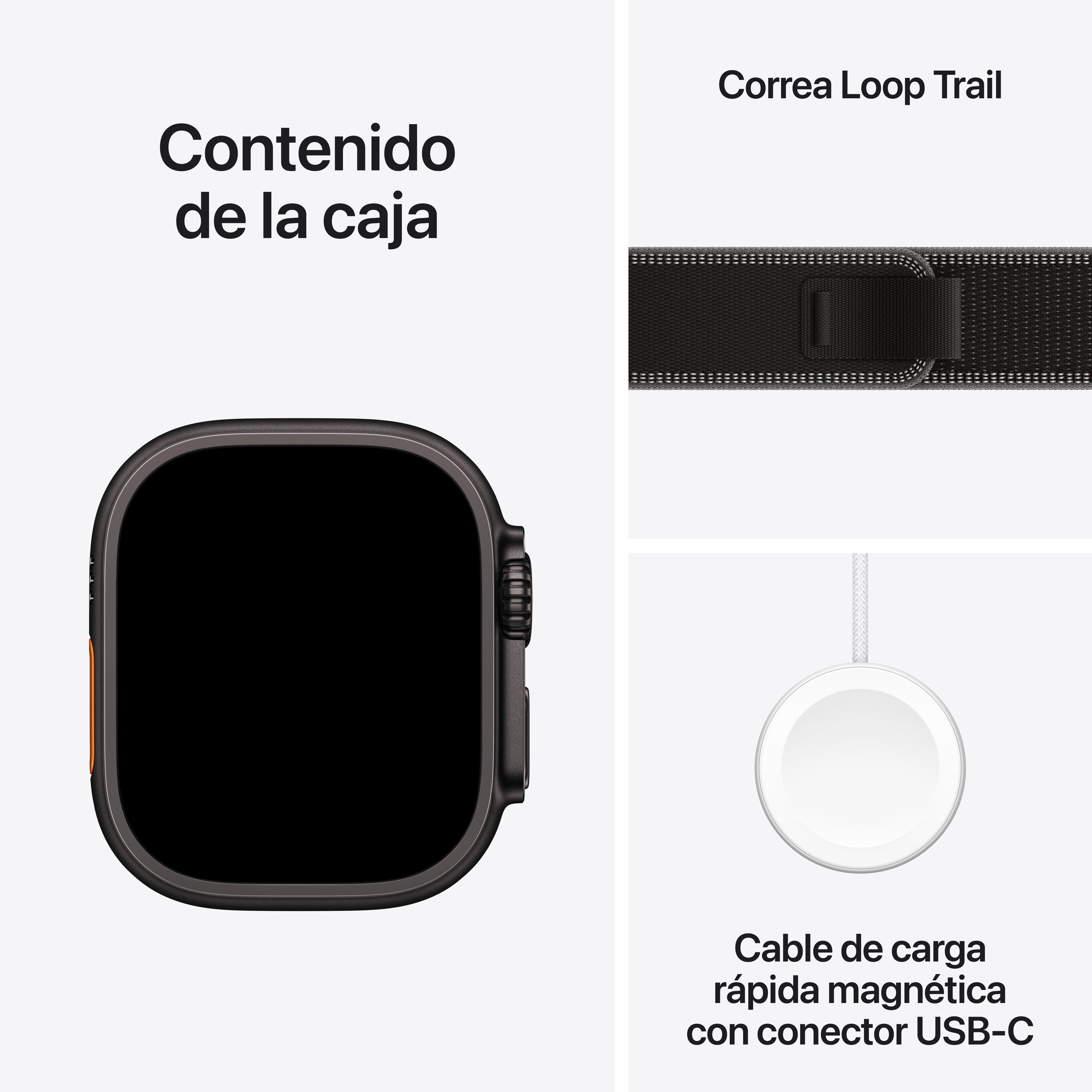 EAN 0195950610512 - Apple Watch Ultra 3 OLED 49 mm Digital 422 x 514 Pixeles Pantalla táctil 5G Negro Wifi GPS (satélite) imagen 8