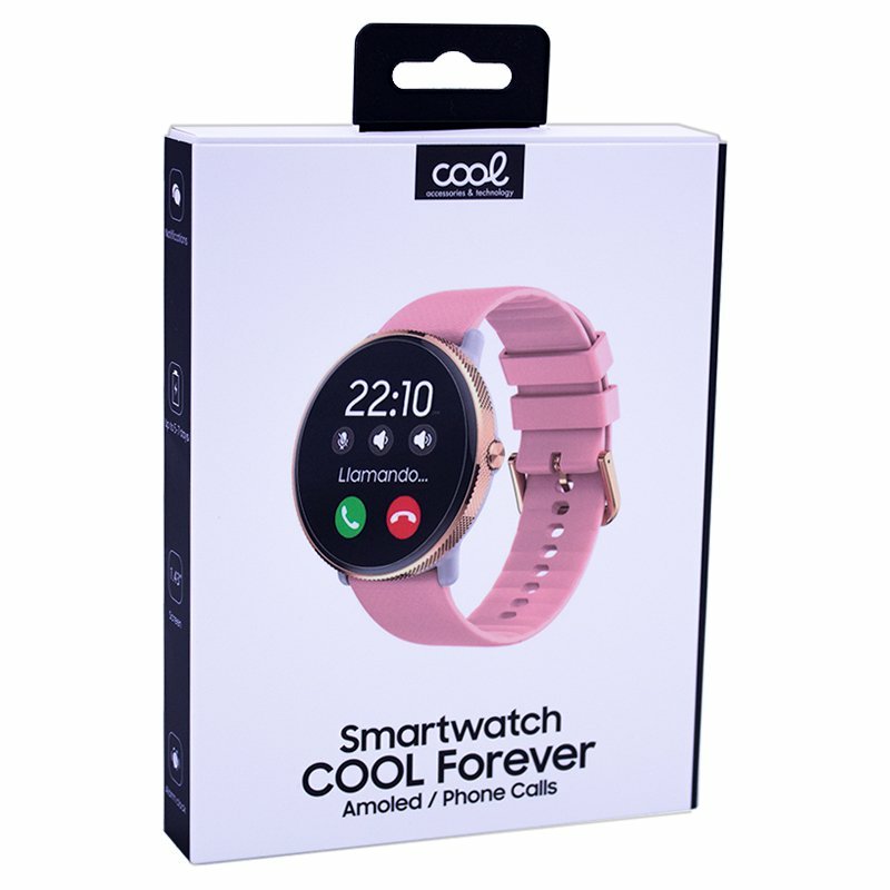 Smartwatch Cool Amoled Forever Rosa