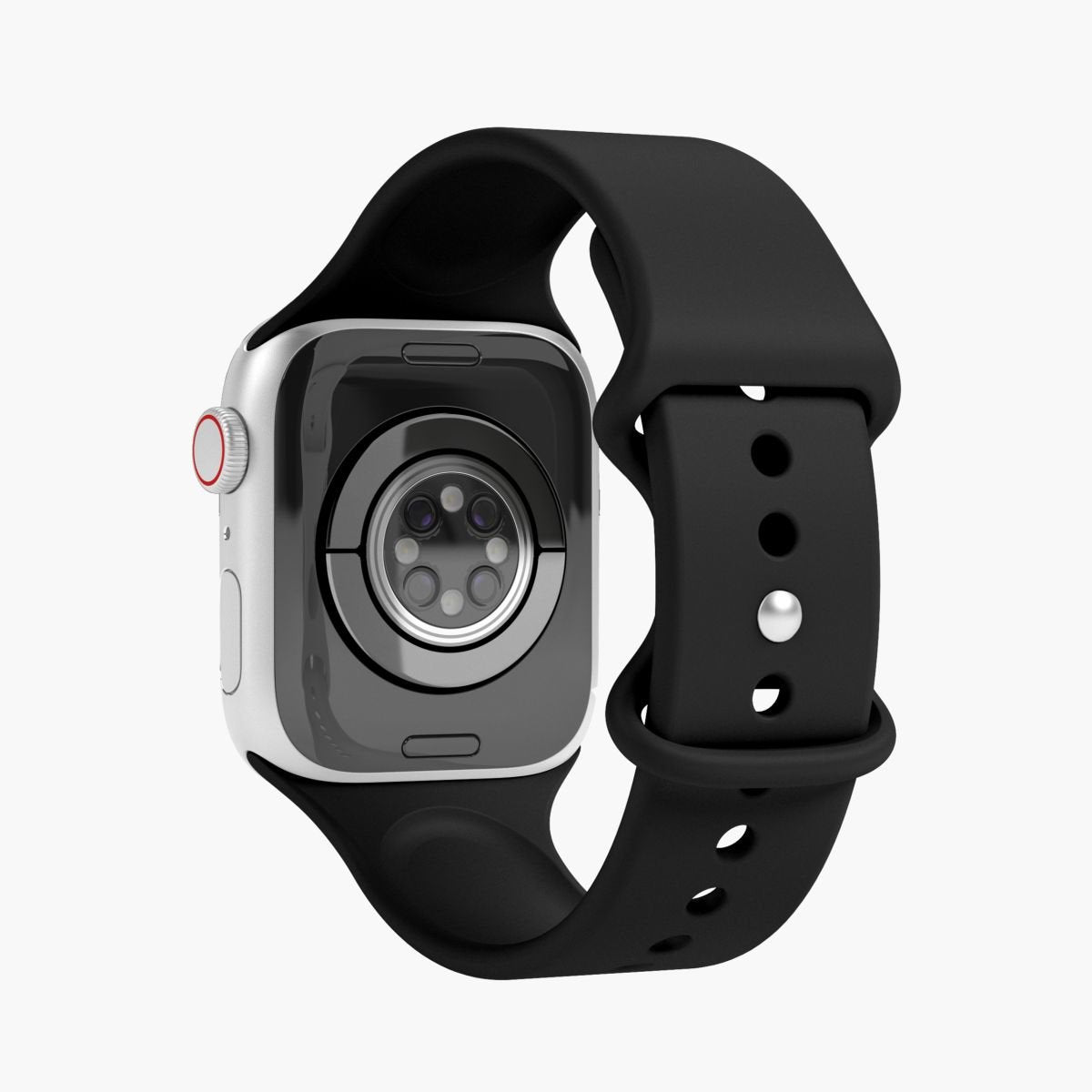 Vonmählen Watchstrap For Apple Silicone Loop Funda 1 Band One Negro Negro (Aws00002)
