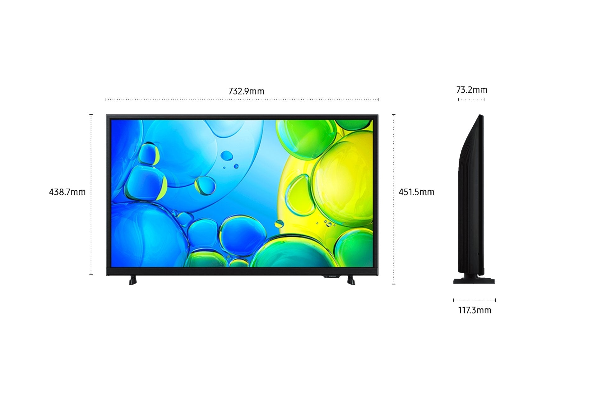 Samsung Tu32f6005fk 32" Full Hd Smart Tv Wifi Negro