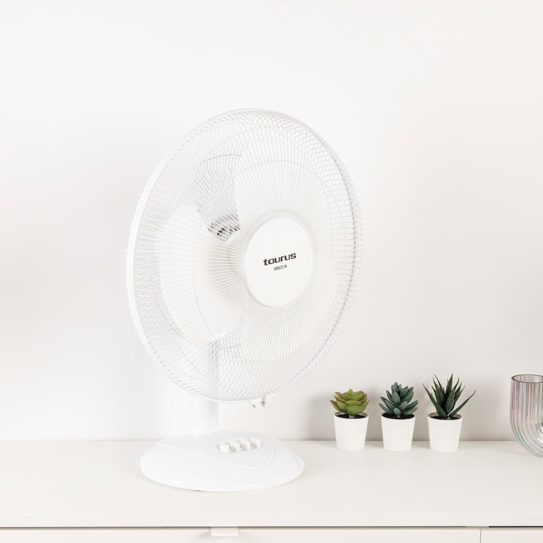 Pae Ventilador Sobremesa Taurus Greco 16 40cm 45w 3vel Regulable Manual 944681000