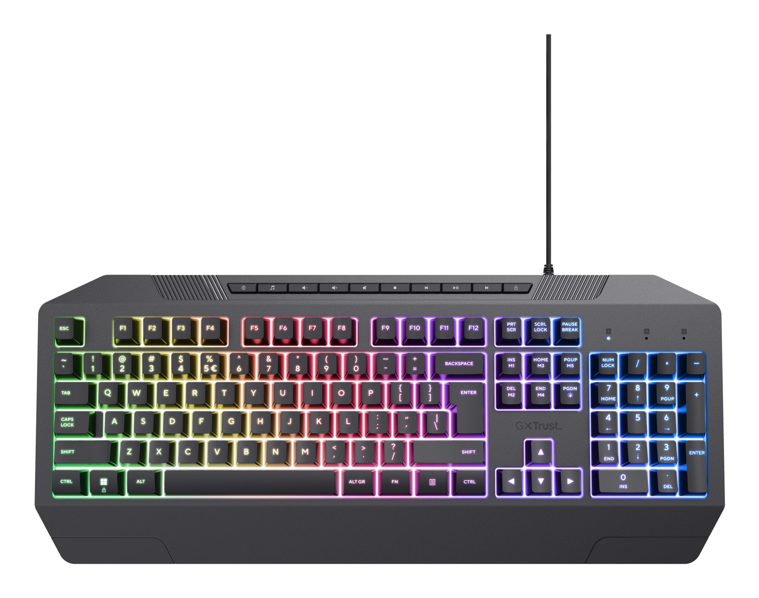 EAN 8713439247220 - Trust GXT 836 Evocx teclado Juego USB QWERTY Inglés de EE. UU. Negro imagen 4