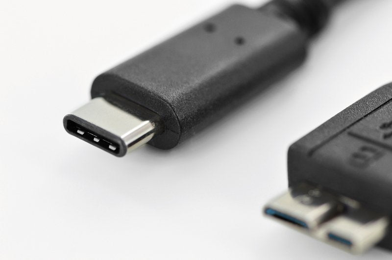 Usb Type-C Connection Cable, Type C To Micro B M/M, 1.0m,