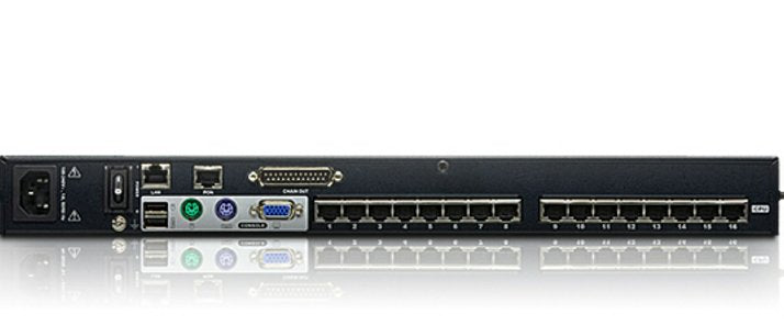 EAN 0672792400384 - ATEN KH1516Ai interruptor KVM Montaje en rack Negro imagen 2
