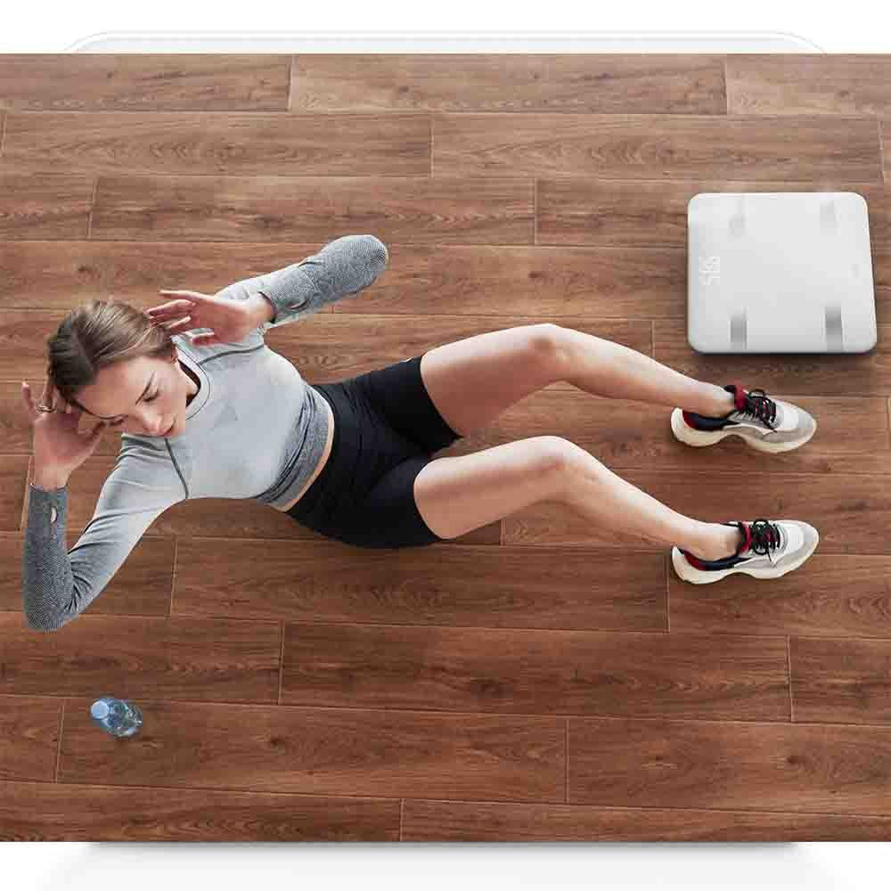 Báscula Bluetooth Grunkel Blanca Fitblue300white
