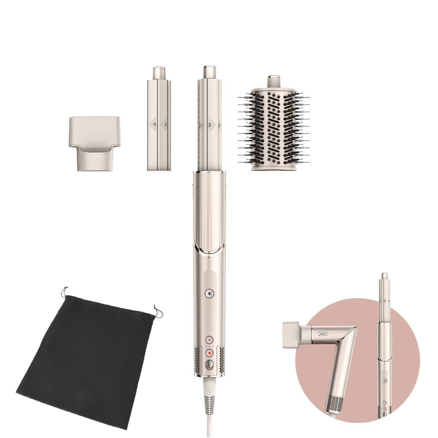 Shark Hd424sleu Flexstyle 3-In-1 Haarstyler Y -Trockner