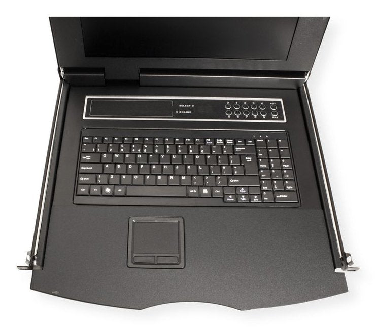 Value 19-Zoll-Kvm-Switch, 8-Port, 43 Cm (17") Tft (4:3), Vga, Usb, Uk-Layout