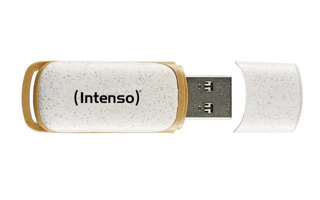 EAN 4034303032822 - Intenso Green Line unidad flash USB 64 GB USB tipo A 3.2 Gen 1 (3.1 Gen 1) Beige, Marrón imagen 1