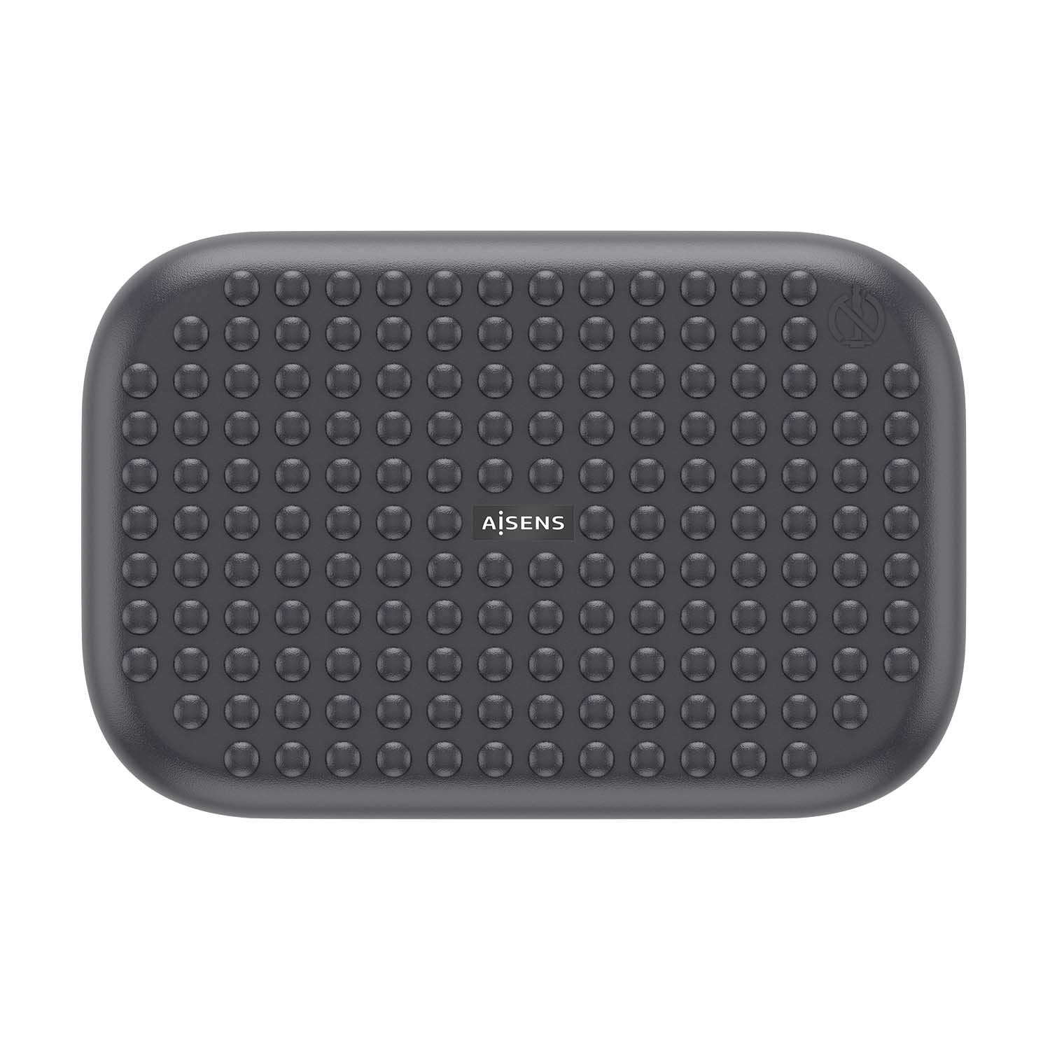 Aisens Reposapiés Inclinable, Negro