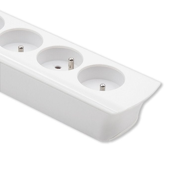 EAN 5901878502762 - Qoltec 50276 base múltiple 1,8 m 5 salidas AC Interior Blanco imagen 4