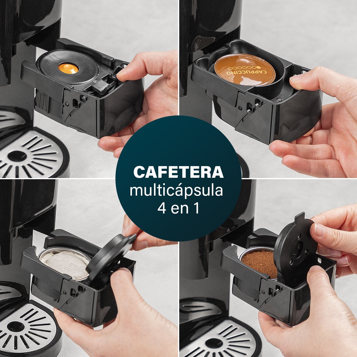 EAN 8713016109262 - Princess 249450 Manual Cafetera de cápsulas 0,8 L imagen 28