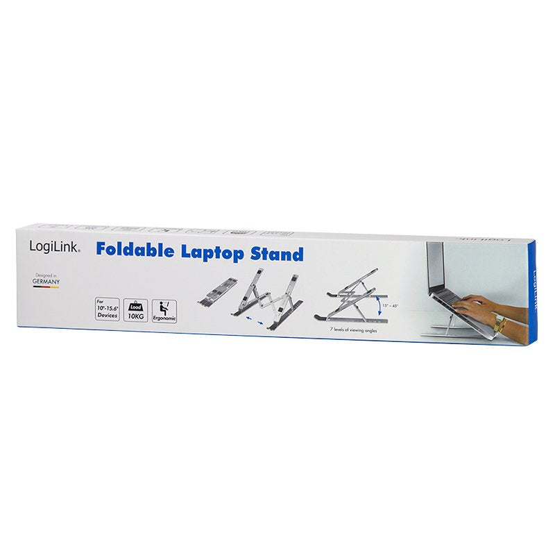 Logilink Aa0134 Soporte Para Ordenador Portátil 40,6 Cm (16") Plata